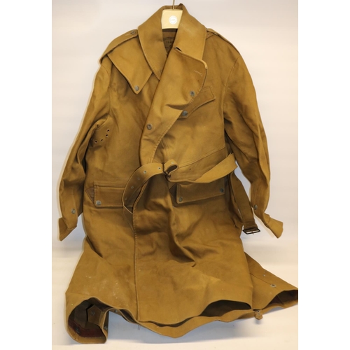 204 - 1945 L. Levy Ltd (Bannimac) dispatch rider coat new old stock ( some slight mouse damage )