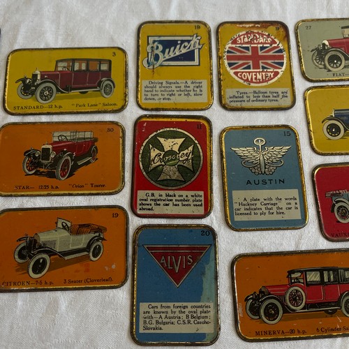 93 - Fourteen Rover car radiator crests