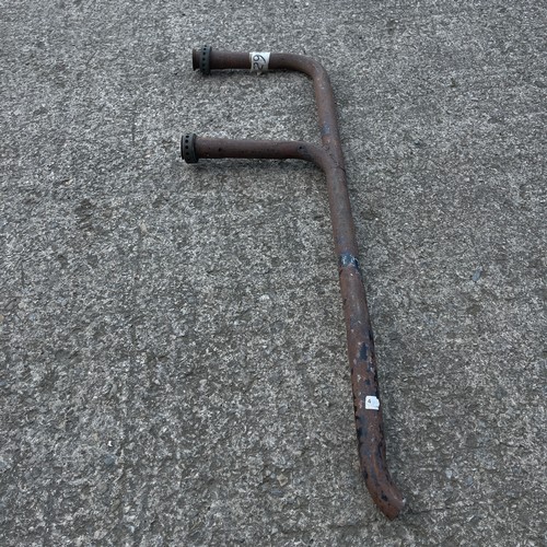 316 - down pipe exhaust and rear wing for pre war lagonda