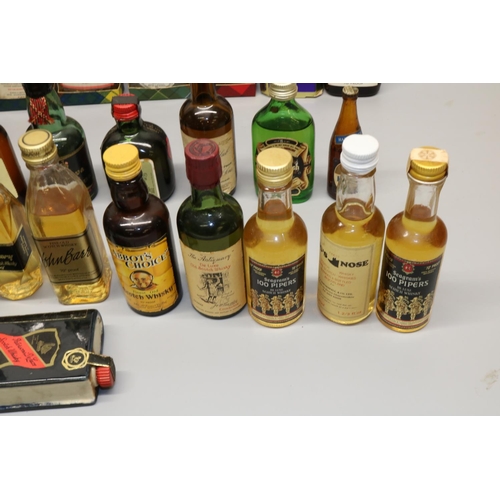 1248 - Collection of 1960s/1970s Scotch whisky miniatures, majority 70 proof, incl. Macpherson's Cluny, Old... 