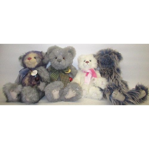 151 - Four Charlie Bears, including Anniversary Carol, Star, Luna and Candy. Designed by Isabel Lee (4)