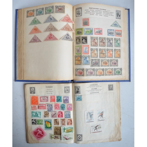 695 - Collection of stamps, stamp albums, commemorative covers to include rare Postplan Royal Mail replace... 