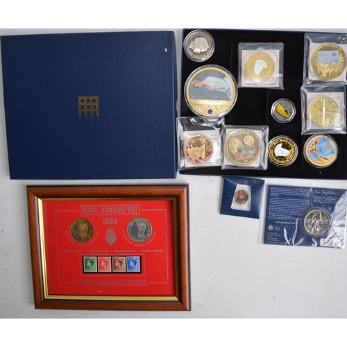 683 - Selection of GB commemorative crowns, collectors coins and sets