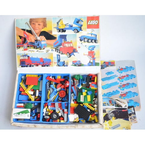 718 - Large collection of previously used Lego and Lego Duplo including set instructions