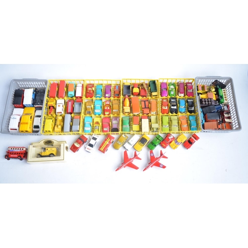 719 - Collection of small scale diecast models to include Matchbox, Dinky and Corgi. Models vary in condit... 