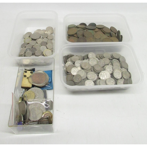 1275 - Collection of mainly GB- cupro nickel, copper and decimal coinage with some commemoratives