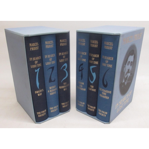 1290 - Folio Society - Proust (Marcel) In Search of Lost Time Vol. 1-6 in 2 slip-cases