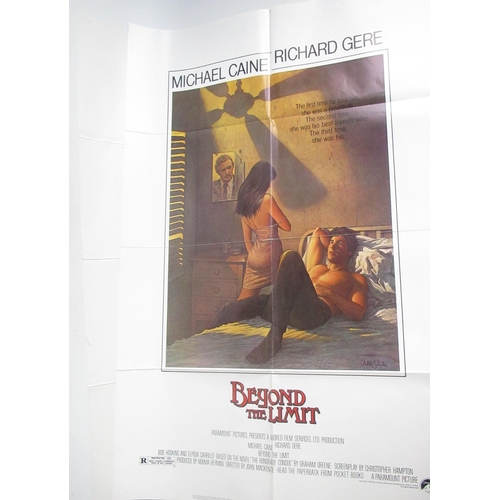 728 - Collection of movie posters inc. Legal Eagles, Cocoon, Popeye, Aladdin, Con Air, Payback, The Expend... 