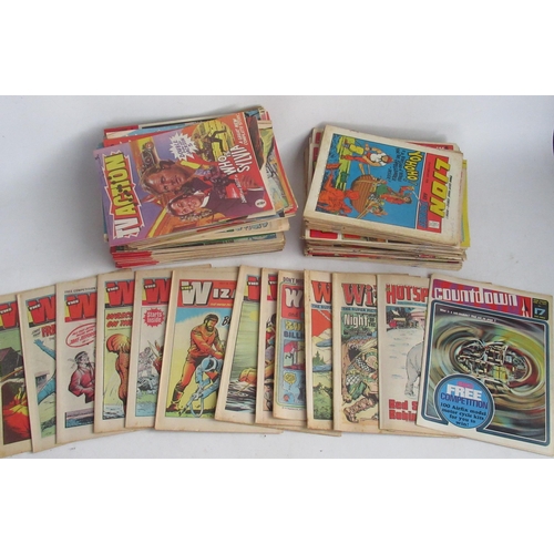 738 - Mixed collection of British comics inc. The Wizard, Beano, Hotspur, Countdown, etc. (Approx. 170)