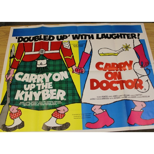 111 - Collection of mainly TV related ephemera, ticket stubs and autographs incl. Carry On Doctor poster, ... 