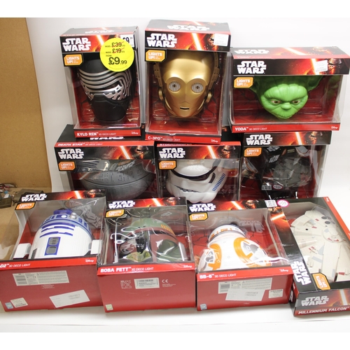 114 - Star Wars boxed 3D deco lamps (10)