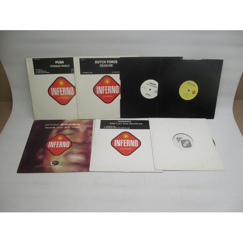 1229 - Collection of Inferno label LPs (7)