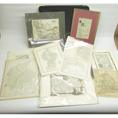 1336 - Folio containing various c19th and c20th maps