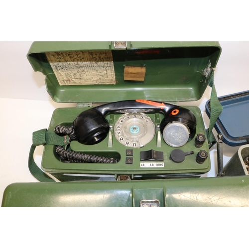 278 - Two TMC Ltd 1705 Linesman telephones and two other similar telephones (4)