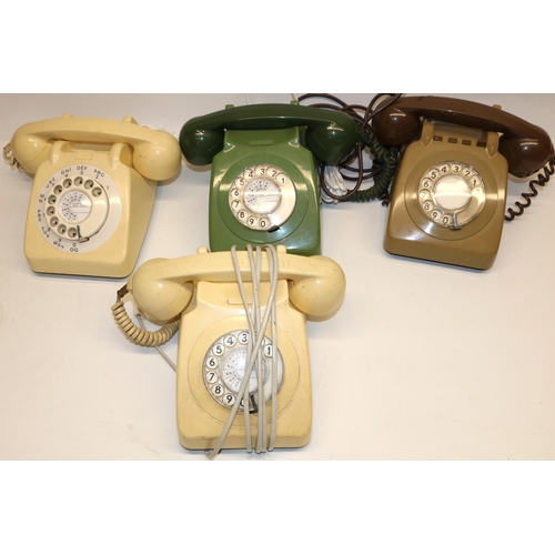 279 - GPO 706 PLA66/3A ivory coloured telephone, two GPO 746 telephones and GPO 710 telephone (4)