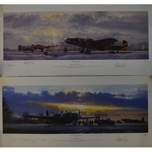 1460 - Two high quality unframed limited edition prints by Philip E West: 