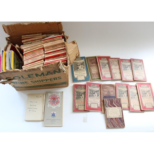 130 - Collection of Ordnance survey one inch road maps incl. some linen backed examples (qty)