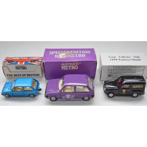 355 - Collection of diecast model cars, various manufacturers and scales incl. Corgi, Maisto, Saico, Oxfor... 