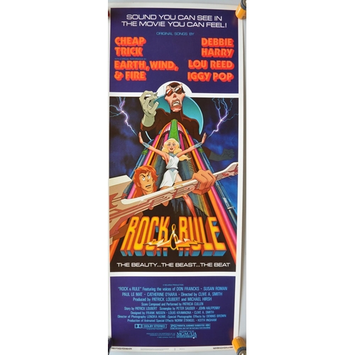 1424 - Original US release vertical format card stock insert poster for the animated film 