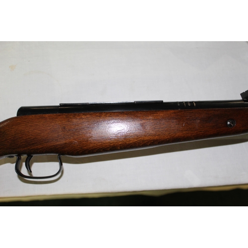 207 - Webley & Scott Falcon .22 break barrel air rifle, barrel length 44cm, with camouflage Smokey Branch ... 