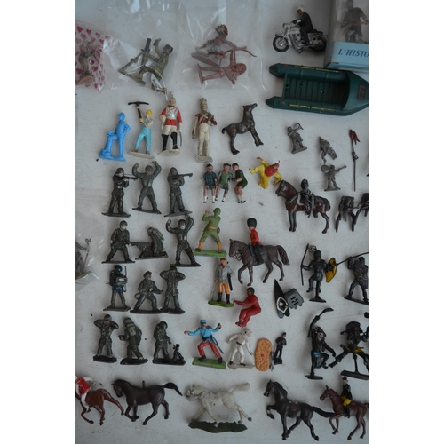 294 - Collection of plastic toy figures, various manufacturers to include Britain's, Johillco, Crescent, L... 