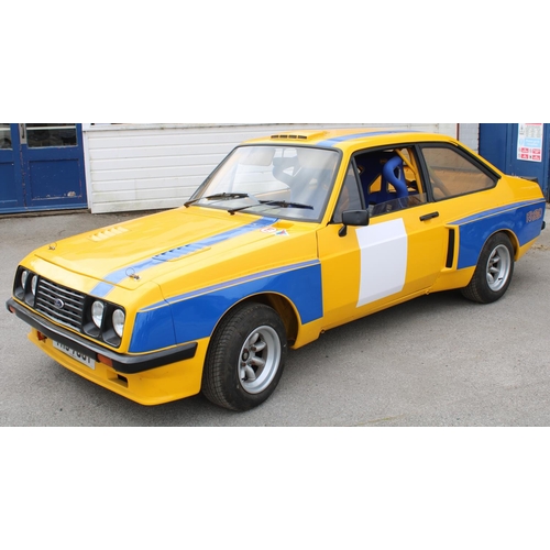 1400 - Genuine MK2 RS2000 Escort 2-door shell, 2 litre Zetec engine (please see online catalogue for full s... 