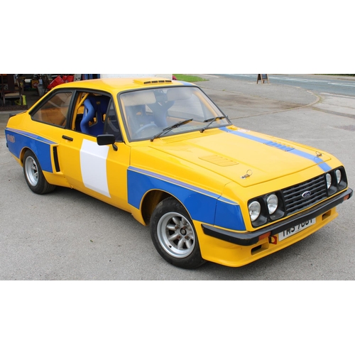 1400 - Genuine MK2 RS2000 Escort 2-door shell, 2 litre Zetec engine (please see online catalogue for full s... 