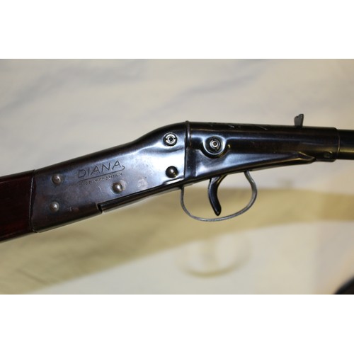 203 - Diana Model 1 .177 break barrel air rifle, barrel length 45.3cm