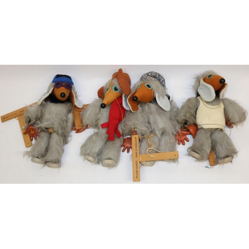 259 - Four Wombles Pelham Puppets (4)