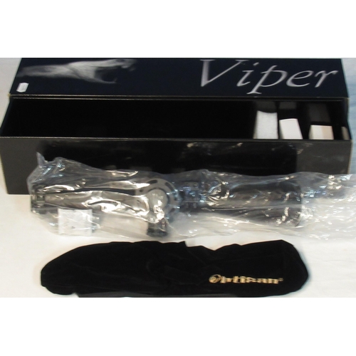 74 - Viper MTC -SCB reticle 10 x 44IRS rifle scope with mounts. In original box and packaging