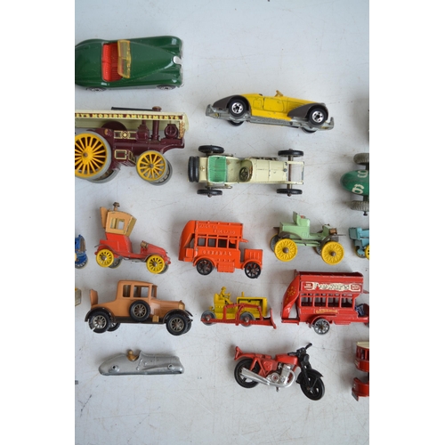 305 - Collection of vintage diecast model vehicles to include Lesney, Charbens, Matchbox etc.