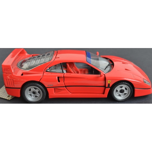 309 - Boxed Franklin Mint 1/24 scale highly detailed diecast Ferrari F40 model in mint condition with orig... 