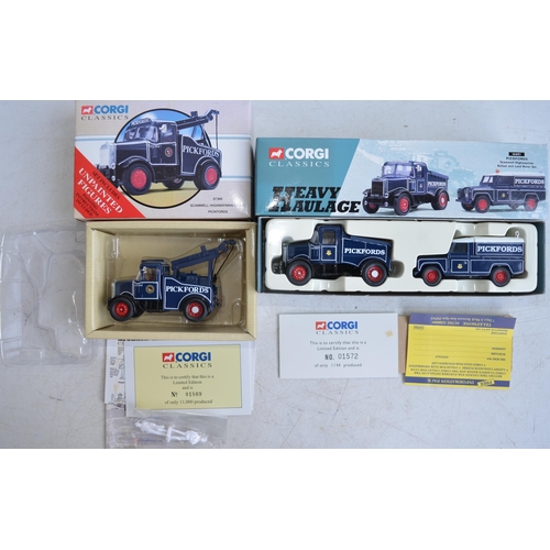 314 - Corgi 1/50 diecast Pickfords vehicle collection to include 16601 Scammell Highwayman Ballast and Lan... 