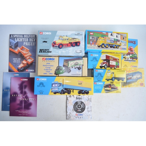 315 - Collection of Corgi diecast vehicle models to include 17905 The Pointer Group Scammell Contractor, 2... 