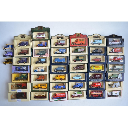 337 - Collection of mostly boxed diecast model vehicles to include Lledo Vanguards and Days Gone, Matchbox... 