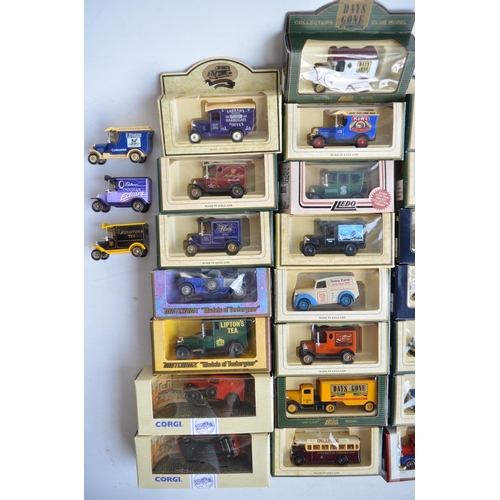 337 - Collection of mostly boxed diecast model vehicles to include Lledo Vanguards and Days Gone, Matchbox... 