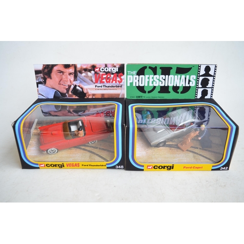 338 - Collection of previously used diecast models, many vintage TV and film related to include Starsky An... 