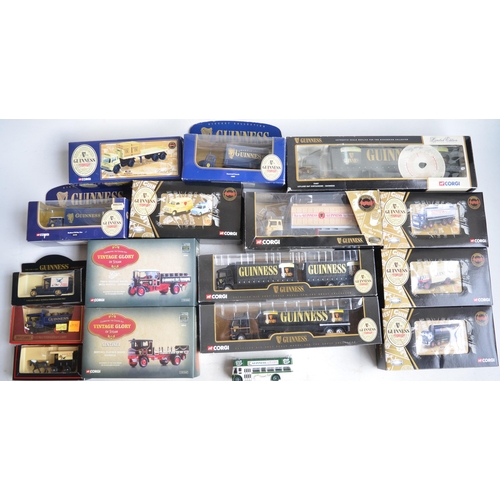 339 - Collection of Guinness related diecast vehicle models, mostly limited edition to include Corgi 1/50 ... 