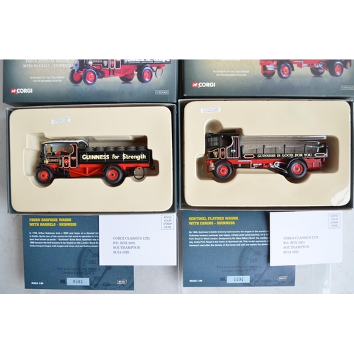 339 - Collection of Guinness related diecast vehicle models, mostly limited edition to include Corgi 1/50 ... 