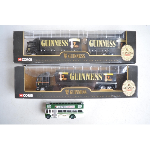 339 - Collection of Guinness related diecast vehicle models, mostly limited edition to include Corgi 1/50 ... 