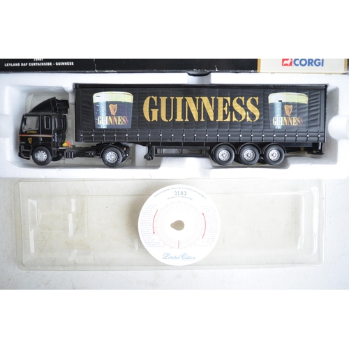 339 - Collection of Guinness related diecast vehicle models, mostly limited edition to include Corgi 1/50 ... 