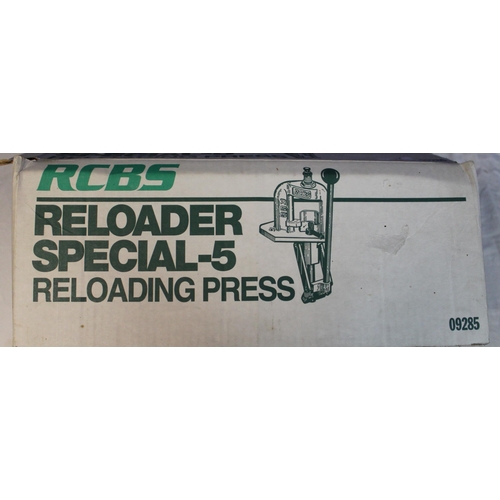 97 - Boxed RCBS Special-5 Reloading press