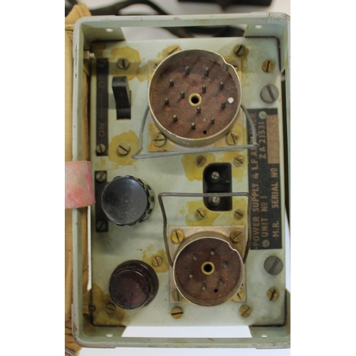 873 - Selection of British military radio equipment and power units incl. WWII period Aerial Coupling Equi... 