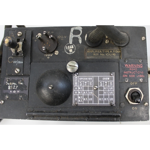 873 - Selection of British military radio equipment and power units incl. WWII period Aerial Coupling Equi... 