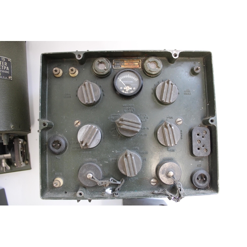 875 - Selection of world military radio and telegraph equipment incl. Munston MFG US Army Signal Corps Tub... 