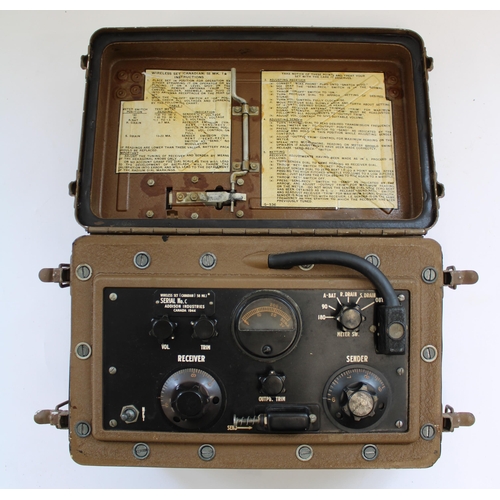 861 - WWII period Canadian Wireless Radio Set 58 Mk. I