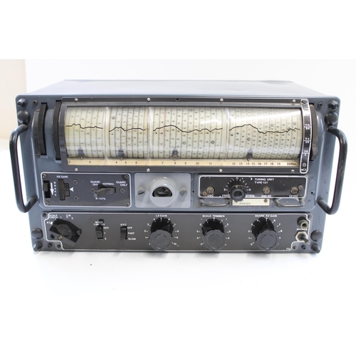 887 - c1950s British Military Marconi Type R 1475 reciever incorporating Tuning Unit Type 131