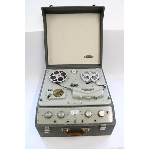 965 - Mid C20th Ferrograph series 5 reel to reel tape recorder