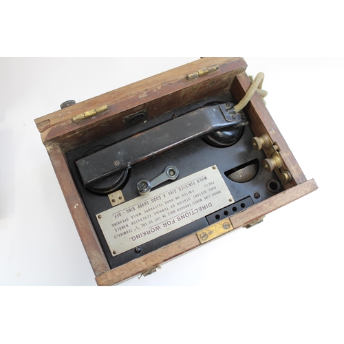 891 - WWI period GPO Field Telephone 110 B Mk. 234 (2)