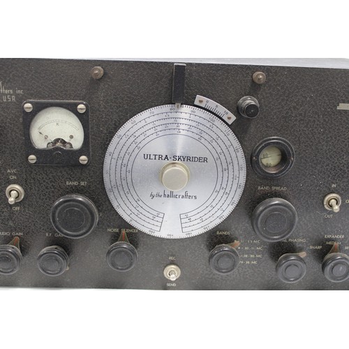 966 - Hallicrafters SX-10 Ultra Skyrider radio receiver c1936, limited production of less than 200